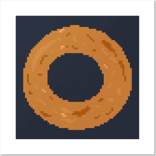 Pixel Onion Ring Posters and Art